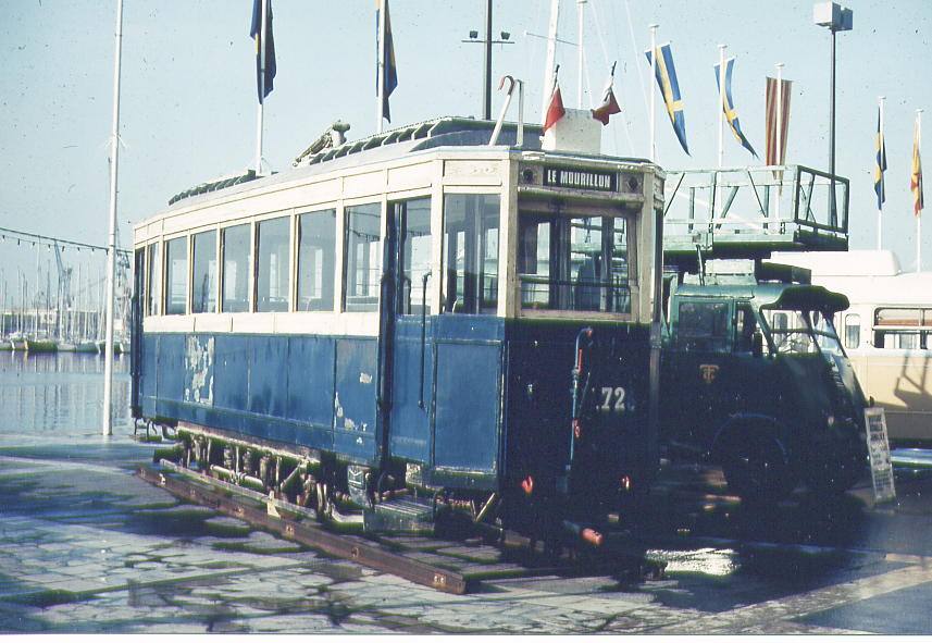 Motrice du tramway de Marseille 1903