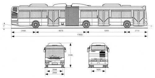 Diagramme Irisbus Agora L