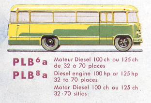 Extrait du catalogue Berliet PLB 6