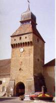 Nozeroy, porte de l'Horloge
