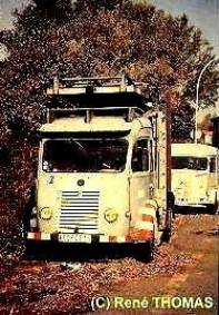 Voiture-échelle de la RATVM sur Fourgon Renault 1000 kg